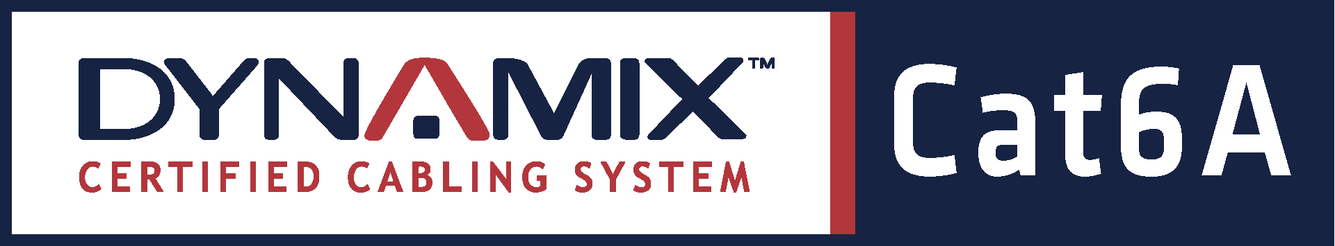DYNAMIX Certified Cabling System Cat6A